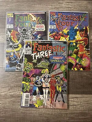 Buy Fantastic Four  Lot Of 3 Books #377,378 And 382 MARVEL COMICS • 11.85£