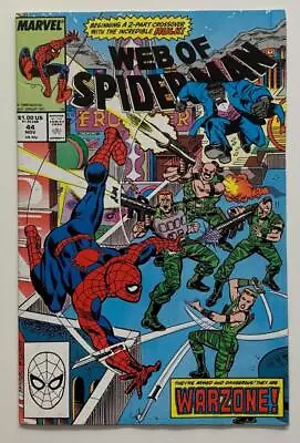 Buy Web Of Spider-man #44 (Marvel 1988) FN+ Condition. • 6.38£