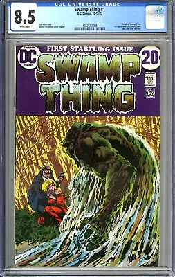 Buy Swamp Thing #1 (1972) - CGC 8.5 - FIRST ISSUE • 259.99£
