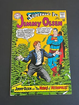 Buy Superman's Pal Jimmy Olsen #108 - The Midas Of Metropolis (DC, 1968) VF+/NM • 13.05£