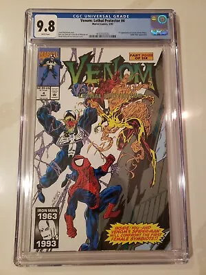 Buy Venom Lethal Protector 4 CGC 9.8 Marvel Comics 1993, 1st Scream • 67.93£