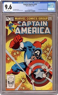 Buy Captain America #275 CGC 9.6 1982 4173418019 1st App. Second Baron Zemo • 43.69£