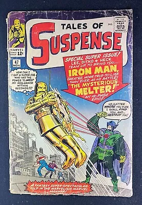 Buy Tales Of Suspense (1959) #47 GD- (1.8) 1st App Melter Jack Kirby Iron Man • 80.42£