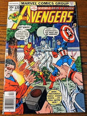Buy Avengers #170 VF 8.0 George Perez Art Ultron Returns Jocasta Wasp Ant-Man  • 7.12£