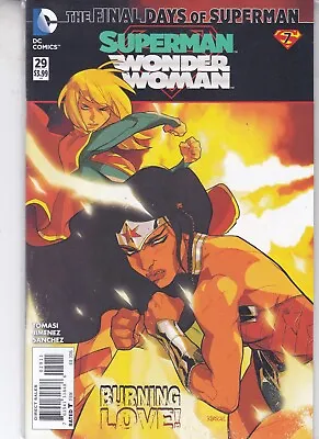 Buy Dc Comics Superman/wonder Woman #29 July 2016 Fast P&p Same Day Dispatch • 4.99£
