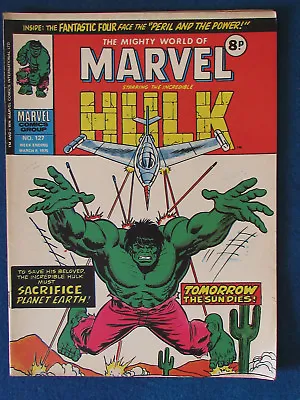 Buy The Mighty World Of Marvel Incredible Hulk Marvel Comic Issue 127 - 1975 • 5.99£