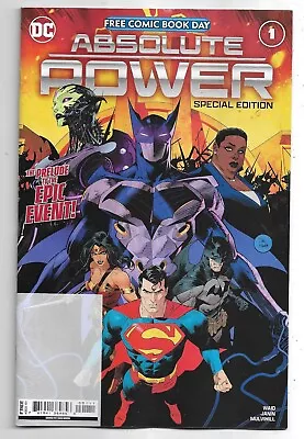Buy Absolute Power Special Edition #1 Free Comic Book Day 2024 FCBD NM (2024) DC • 1.50£