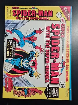 Buy Super Spider-man With The Super-heroes #161 Marvel Uk Weekly 1976 X-men • 4.95£