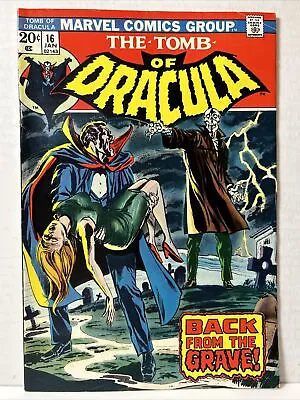 Buy Tomb Of Dracula #16 - 1st Appearance Of Doctor Sun( Marvel, 1972) VG • 16£