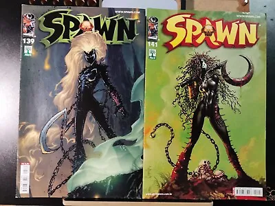 Buy Spawn #139 And #141  1st Appearence Of She-Spawn Brazilian Variant Foreign Key • 118.95£