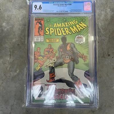 Buy Marvel Amazing Spider-Man #289 CGC 9.6 1st Appearance Of New Hobgoblin • 139.92£