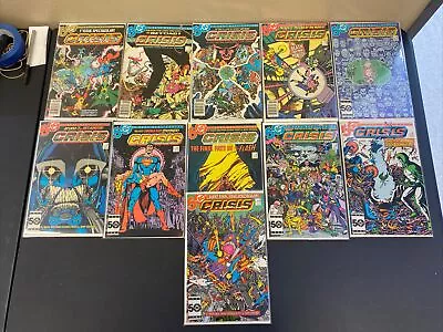 Buy Crisis On Infinite Earths #1-12 Near Complete Set DC Comics 1985 Missing #11 • 44.03£