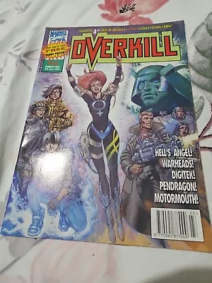 Buy Overkill # 4 Marvel UK Sci-Fi Magazine    5th June 1992 • 3.50£