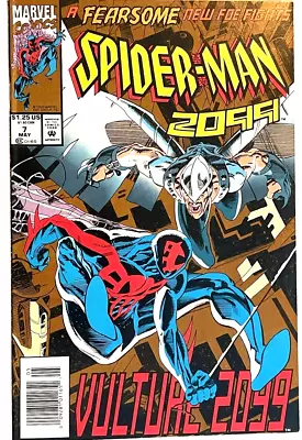 Buy Spider-man 2099 #7 Cvr A Newsstand 1993 Vulture 2099 Marvel Comics Vf/nm • 5.57£