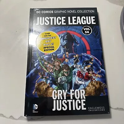 Buy Justice League, Cry For Justice, Dc Comics Graphic Novel, Vol 56, Sealed  • 8£
