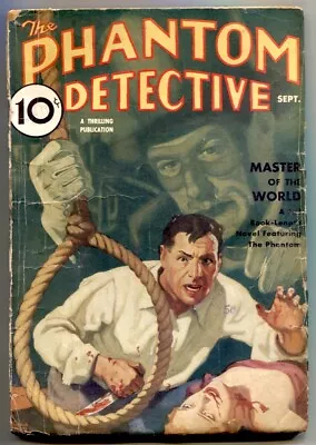 Buy Phantom Detective Pulp 9/1935- Master Of The World • 161.72£