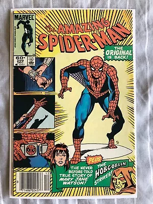 Buy Amazing Spider-man 259 (1984) Origin Mary Jane Watson. Hobgoblin App • 9.99£