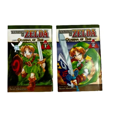 Buy The Legend Of Zelda Ocarina Of Time Vol 1 & 2 Viz Media Akira Himekawa Charity • 14.99£