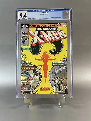Buy Uncanny X-men #125 Cgc 9.4 1st App Proteus Mutant X 1979 Marvel Key 🔑 📈 • 160.12£