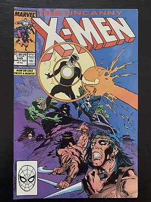 Buy Marvel Comics Chris Claremont Uncanny X-Men #249: The Dane Curse • 1.99£