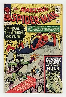 Buy Amazing Spider-Man UK Price Variant #14UK VG+ 4.5 1964 1st App. Green Goblin • 1,778.87£