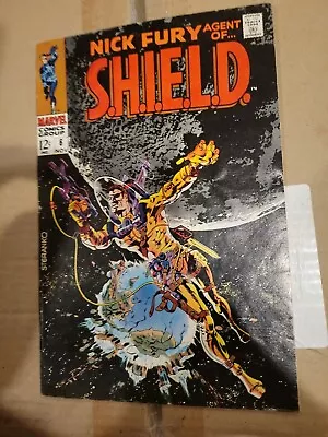 Buy Nick Fury, Agent Of SHIELD #6  Doom Must Fall!  Jim Steranko Marvel 1968 Vf- 7.5 • 23.71£