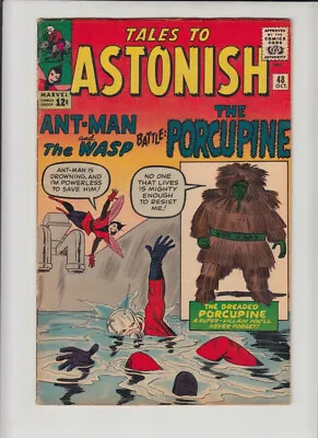 Buy TALES TO ASTONISH #48 FN- *1st PORCUPINE!! • 110.69£