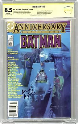 Buy Batman #400 CBCS 8.5 Newsstand SS Adams 1986 18-07C9D45-045 • 67.20£