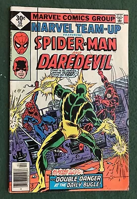 Buy Marvel Team-up #56 Spider-Man & Daredevil Marvel Comics Variant G/vg • 3.95£