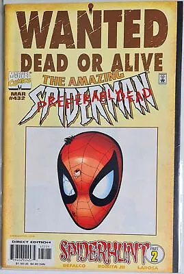 Buy Amazing Spider-Man #432 (03/1998)  Wanted Dead Or Alive  Variant - NM - Marvel • 40.64£