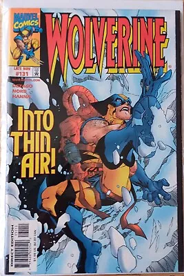 Buy Marvel Comics Wolverine Vol 1  No 131 Into Thin Air 1996 V/F N/M 9.0 • 2.50£