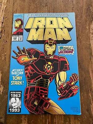 Buy Iron Man #290 Debut Of Telepresence Armor 30th Anniversary Special 1993 Marvel  • 2.79£