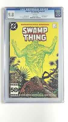 Buy Saga Of The Swamp Thing #37 CGC 9.8 WP 1st Constantine DC 1985 Keanu Reeves NM/M • 1,546.33£
