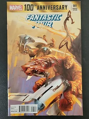 Buy 100th Anniversary Special: Fantastic Four #1 (2014) Marvel Comics Variant Cover • 4.80£