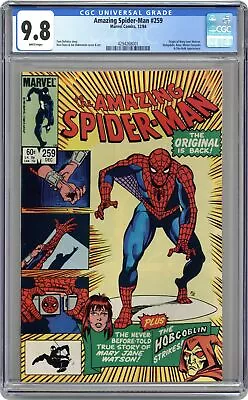 Buy Amazing Spider-Man #259 CGC 9.8 1984 4294268001 • 92.11£