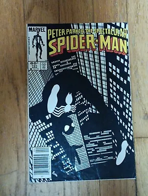 Buy Peter Parker, The Spectacular Spider-Man 101 (Marvel 1984) Newsstand! Iconic Cvr • 43.97£