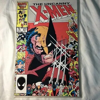Buy Uncanny X-men #211 Vol. 1 Higher Grade 1st App Marvel Comic Book Cm21-152 • 22.08£