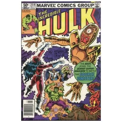 Buy Incredible Hulk (1968 Series) #259 Newsstand In VF + Cond. Marvel Comics [h • 11.38£