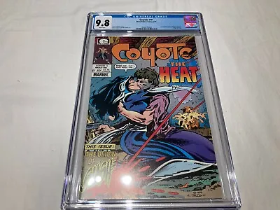 Buy Coyote 11 CGC 9.8 NM/M White Pages 1st Comic Artwork By Todd Mcfarlane! 1985 • 407.75£
