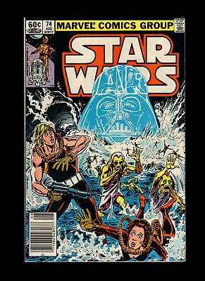 Buy Star Wars #74 - Marvel Comics - Newsstand - Mid Grade • 7.90£