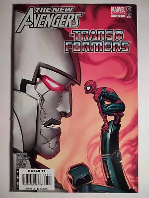 Buy New Avengers/Transformers #4, VF/8.0,  Marvel/IDW/Top Cow 2007 HTF Crossover 🔥  • 15.80£