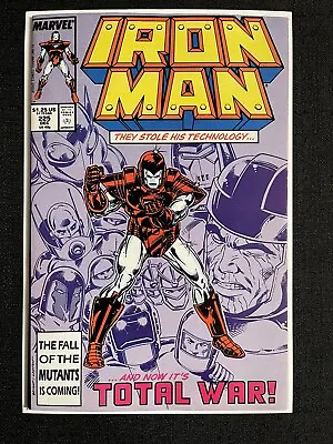 Buy Marvel Comics Iron Man Vol. 1 #225 The Beginning Of Armor Wars. December 1987 • 15.86£