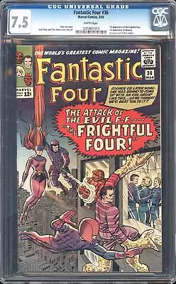 Buy Fantastic Four 36 CGC 7.5 WHITE PAGES • 309.65£