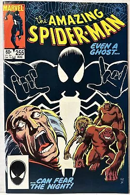 Buy Amazing Spider-Man #255 • KEY 1st Appearance Of The Black Fox! Black Suit VF+ • 7.90£