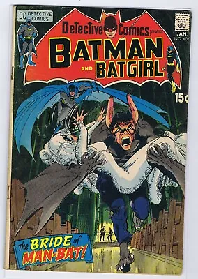 Buy Detective Comics 407 5.0 Bride Of Man Bat Slight Acid Odor Wk5 • 27.59£