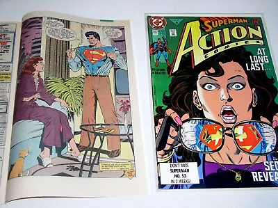 Buy ACTION COMICS #662   Key Event Clark Reveals ID To Lois (not An Imaginary Story) • 2.89£