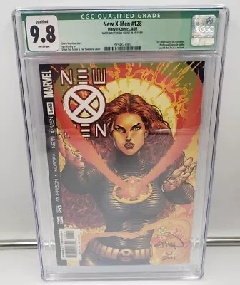 Buy Cgc 9.8 New X-men 128 1st Appearance Fantomex First Signed Ethan Van Sciver Key • 118.58£