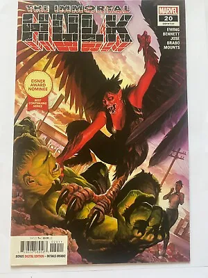 Buy IMMORTAL HULK #20 Alex Ross  Marvel Comics NM 2019 • 2.95£