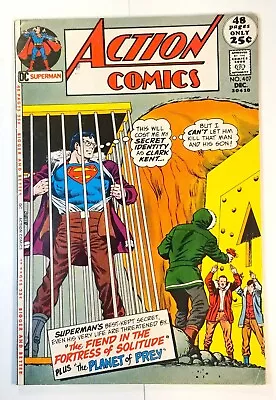 Buy Action Comics #407 W/ Superman Dc Dec. 1971 F- 5.5 Curt Swan Murphy Anderson • 7.14£