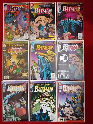 Buy 1993 Batman: Knightfall #492 -#500 Includes #497 Bane Breaks Batman's Back • 37.99£
